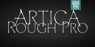 Artica Rough Pro Font Download
