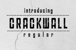 Crackwall Font Download
