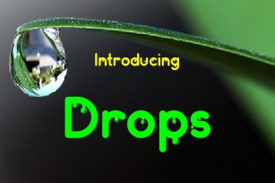 Drops Font Download