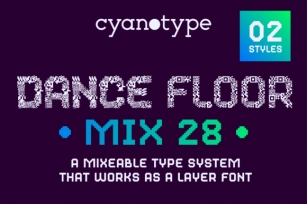 Dance Floor Mix 28 Font Download
