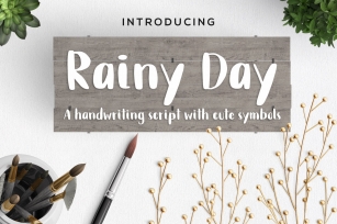 Rainy Day Font Download