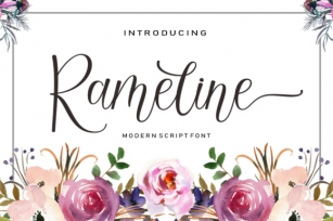 Rameline Script Font Download