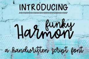 Funky Harmon Font Download