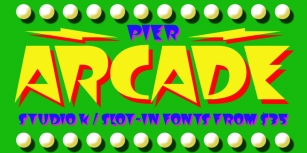 Pier Arcade Font Download