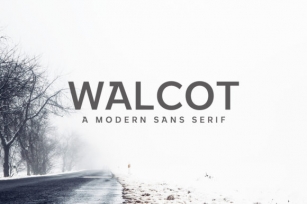 Walcot Family Font Download