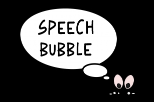 K26 Speech Bubble Font Download
