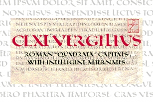 161 Vergilius Font Download