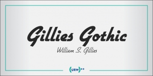 Gillies Gothic Font Download