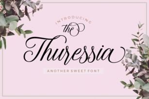 The Thuressia Script Font Download