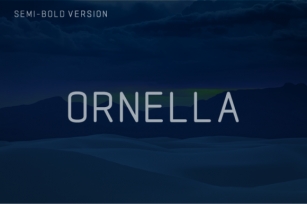 Ornella Semi-Bold Font Download