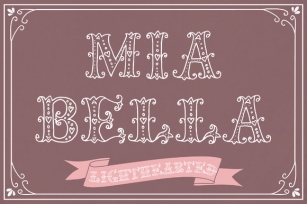 Mia Bella Lighthearted Font Download