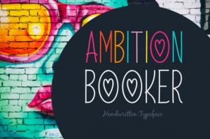 Ambition Booker Font Download