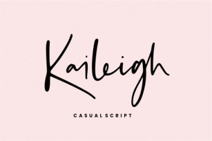 Kaileigh Font Download