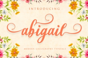 Abigail Script Font Download