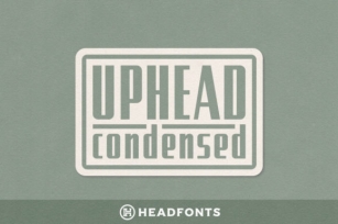 Uphead Condensed Font Download
