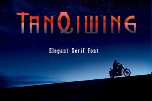 TanQiwing Font Download