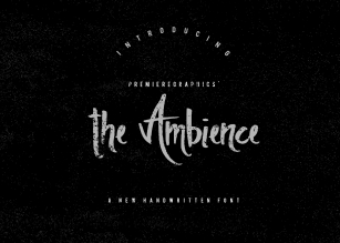 The Ambience Font Download