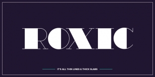 Roxic Font Download