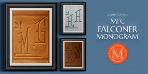MFC Falconer Monogram Font Download
