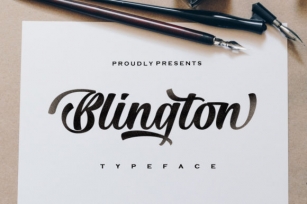 Blington Font Download