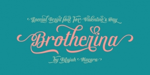 Brotherina Font Download