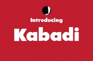 Kabadi Font Download