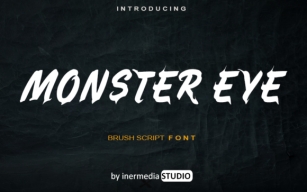 Monster Eye Font Download