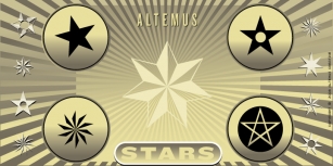 Altemus Stars Font Download
