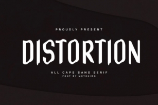 Distortion Font Download
