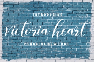 Victoria Heart Font Download