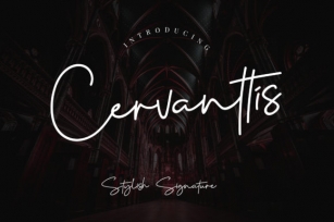 Cervanttis Script Font Download