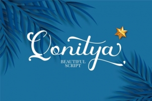 Qonitya Font Download