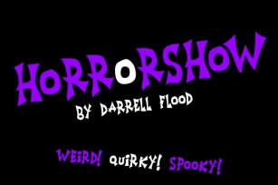 Horrorshow Font Download