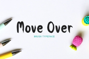 Move Over Font Download
