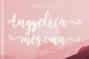 Anggelica Merona Font Download
