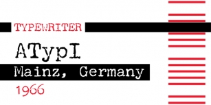 P22 Typewriter Font Download