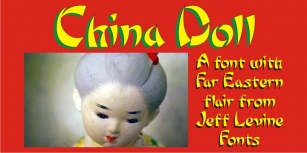 China Doll JNL Font Download