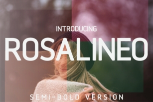 Rosalineo Semi-Bold Font Download