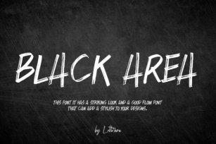 Black Area Font Download