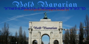 Bold Bavarian Font Download
