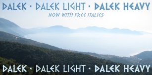 Dalek Font Download
