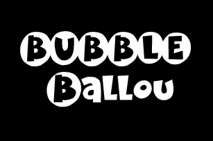 K26 Bubble Ballou Font Download