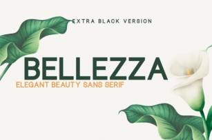 Bellezza Extra Black Font Download