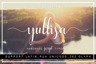 Yullisa script Font Download