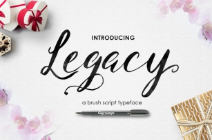 Legacy Brush Font Download