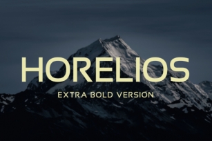 Horelios Extra Bold Font Download