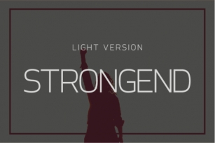 Strongend Light Font Download