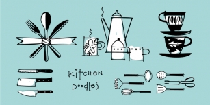 Kitchen Doodles Font Download