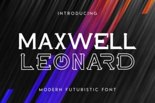 Maxwell Leonard Font Download