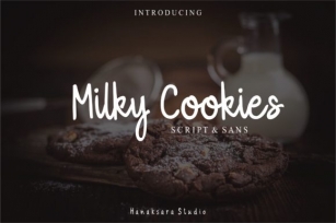 Milky Cookies Font Download